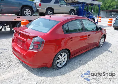 2011 Nissan Sentra 2.0Sr из США, поврежденный, VIN 3N1AB6APXBL677238